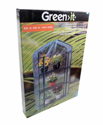 Green>it® mini drivhus med 3 hylder 69 x 49 x 124 cm.