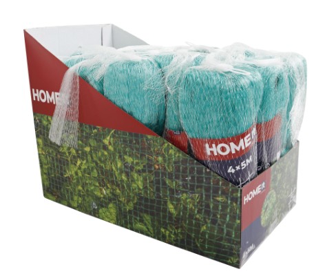 HOME It® fuglenet 15×15 mm x 4×5 meter