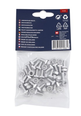 HOME It® special-drivhusbolte til samling af drivhusprofiler