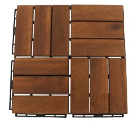 HOME It® terrasseflise, brun akacie