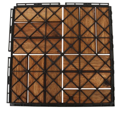 HOME It® terrasseflise, brun akacie