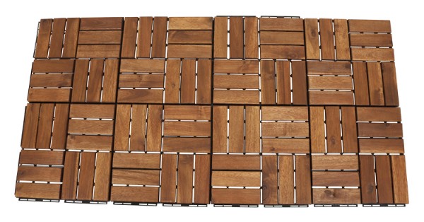 HOME It® terrasseflise, brun akacie