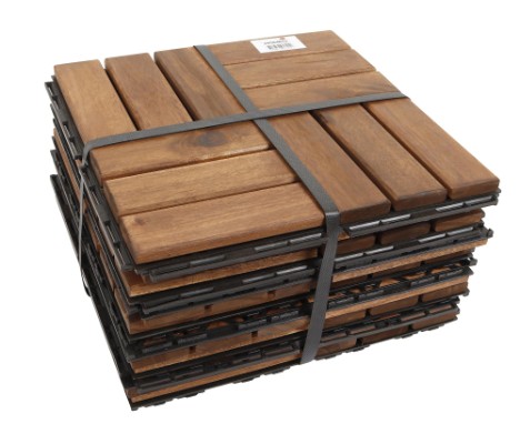 HOME It® terrasseflise, brun akacie