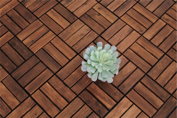 HOME It® terrasseflise, brun akacie