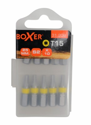 Boxer® bits 10 pak i æske TORX 15