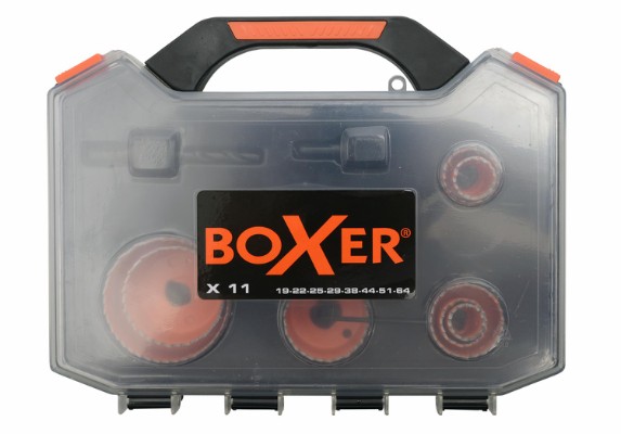 Boxer® elektriker hulsavsæt 19-64 mm.