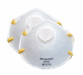 Millarco® FFP2SV støvmaske med ventil 2-pak