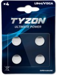 Tyzon LR44/V13GA Alkaline batterier 4-pak