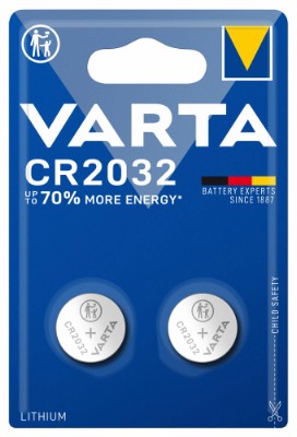 Varta lithium batterier CR2032 - 2-pak