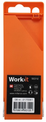 Work>it® beton og murborsæt Ø4-5-6-8-10 mm