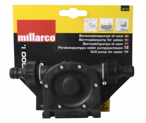 Millarco® boremaskinepumpe til vand 1000 l/time