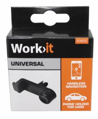Work>it® universal og justerbar mobiltelefonholder