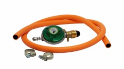 Cozze® regulatorsæt med reulator, slange 1,1 meter og spændebånd SE