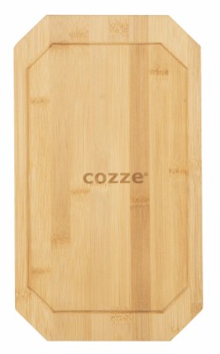 Cozze® vendbar støbejernspande med bordskåner 165 x 330 mm