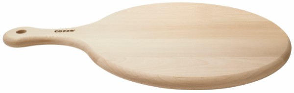 Cozze® pizzaskærebræt med håndtag Ø300 mm bøg