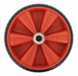 Green>it® punkterfrit hjul med ABS-fælg Ø55 × 250 mm til sækkevogn